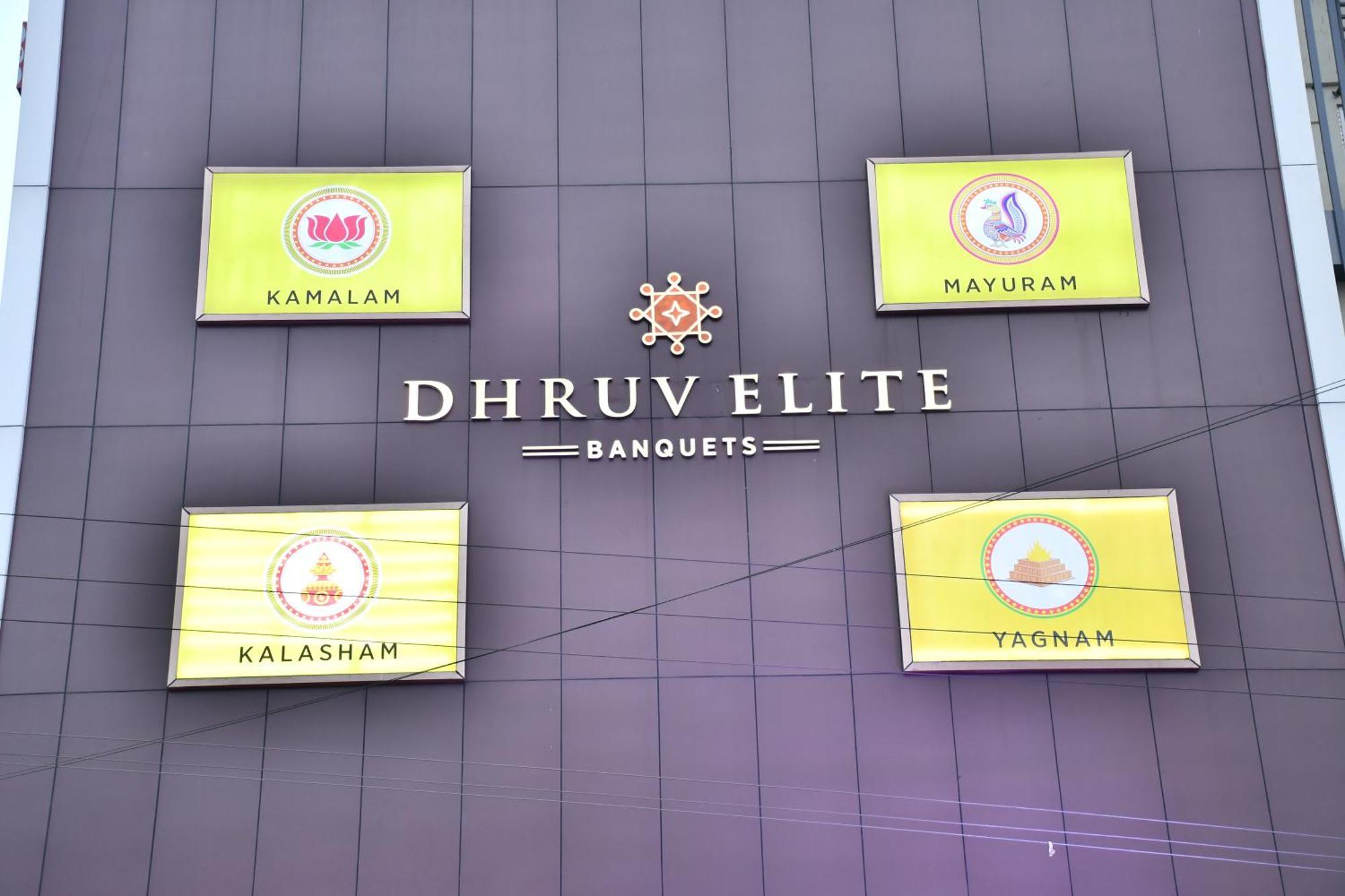 Dhruv Elite And Banquets Hotel Haidarábád Kültér fotó