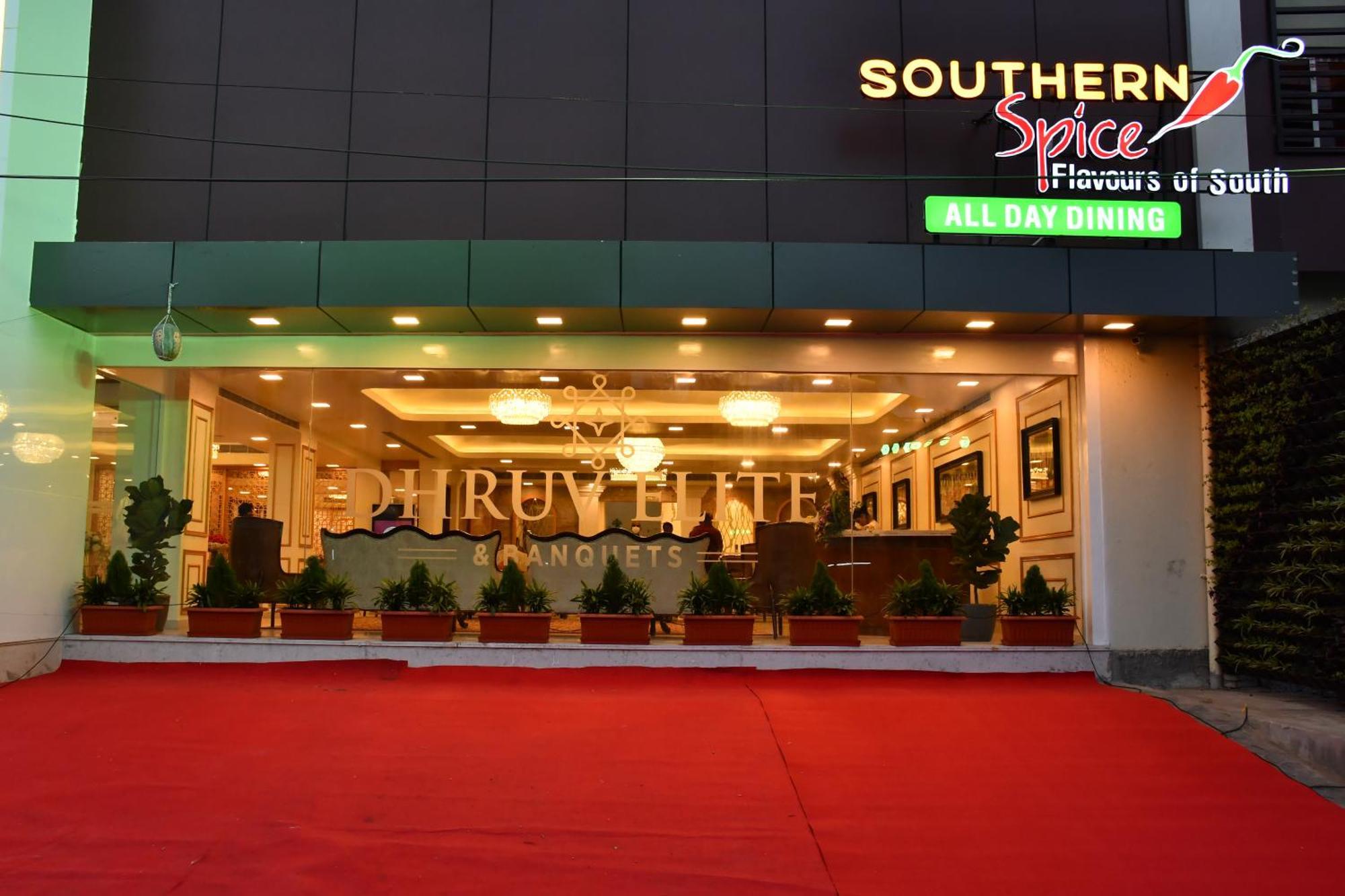 Dhruv Elite And Banquets Hotel Haidarábád Kültér fotó
