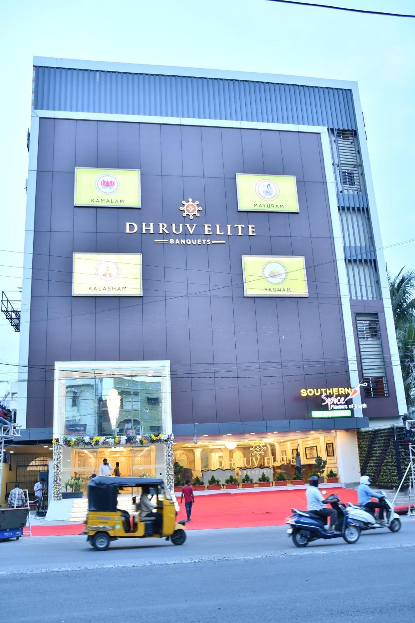 Dhruv Elite And Banquets Hotel Haidarábád Kültér fotó